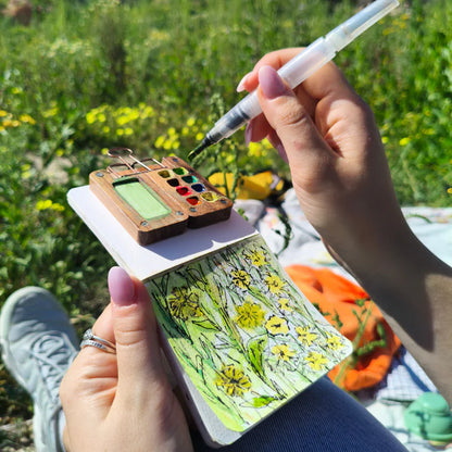 Kit de Aquarela Nogal – Tu Momento de Calma